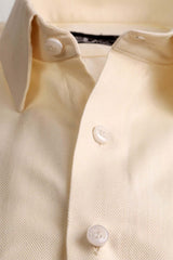 Positano Sunshine Yellow Solid Formal Shirt