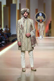 Luxurious Brocade Simple Sherwani - QHBCW '17