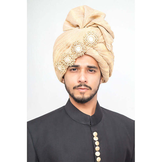 AI Signature: Jet Black Quad-Slit Sherwani