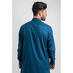 Royal Blue Designer Men's Shalwar Kameez