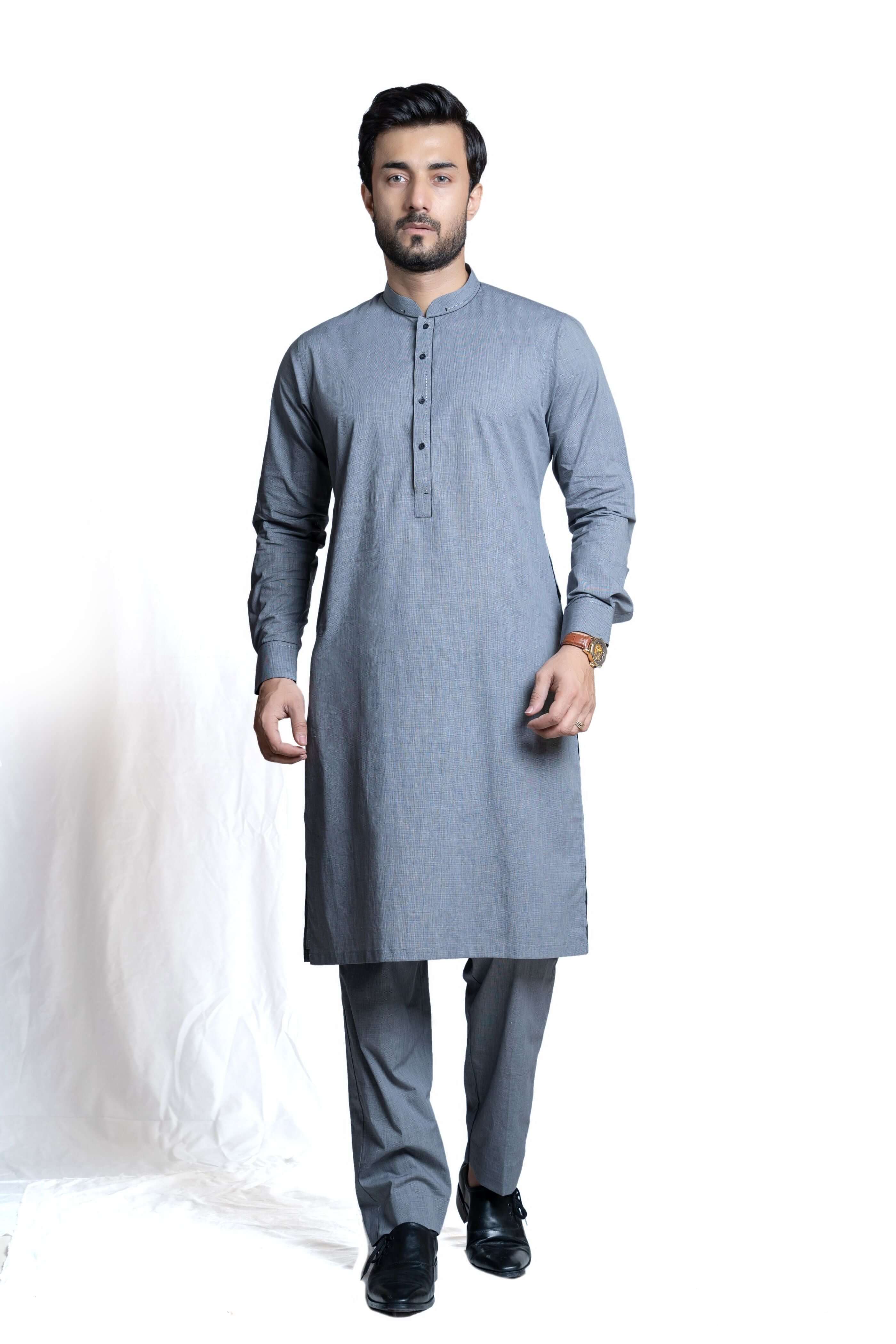 Ash Grey Kurta Pants