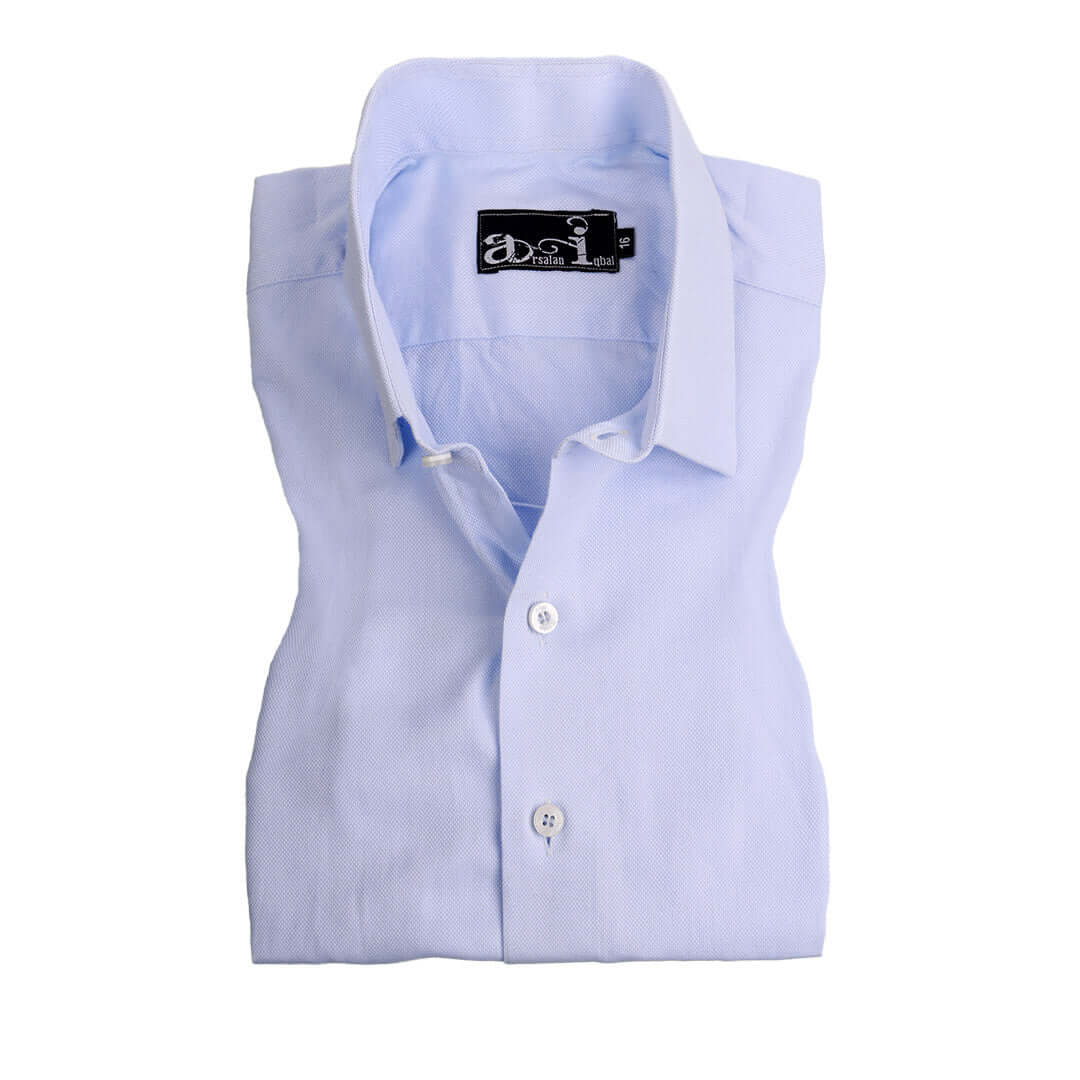 Ethereal Light Blue Precision Formal Shirt