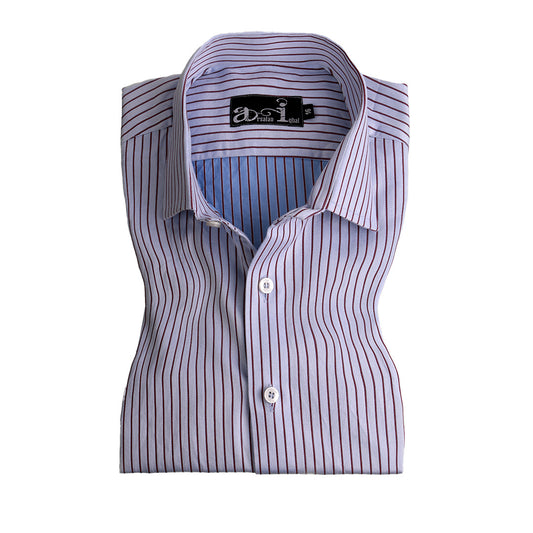 Blue Harmony Multi-Stripes Formal Shirt