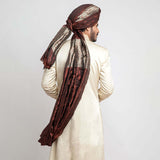 Elegant ivory raw silk sherwani with modern tailored fit for grooms