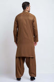 Mustard Embroidered Shalwar Kameez – Stylish Traditional Wear with Elegant Embroidery