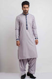 Taupe Grey Shalwar Kameez – Elegant Traditional Men's Attire